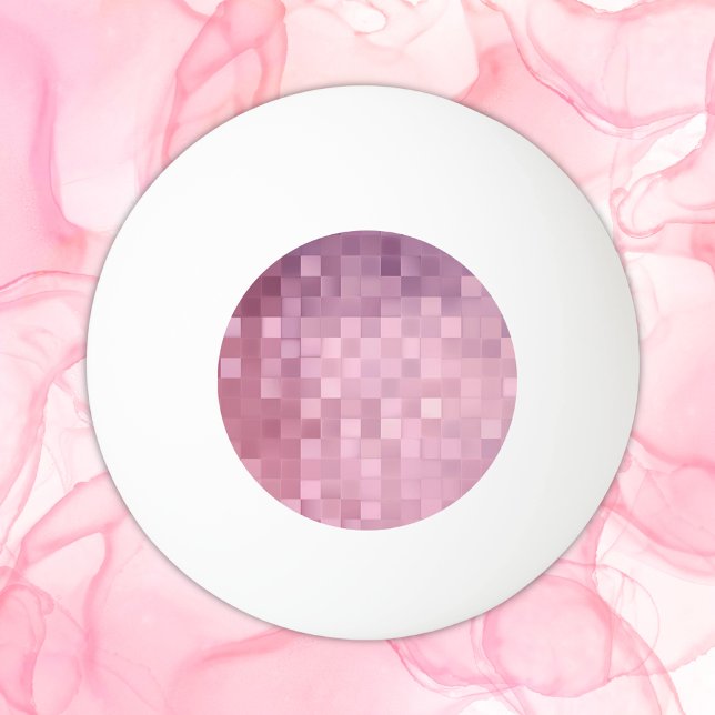 Maroon Pixel Art | Three Star Pong Pong Ball Tischtennisball (Von Creator hochgeladen)