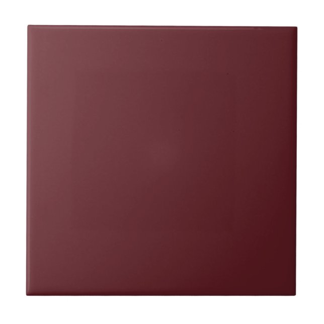 Maroon Red Matches Fraktal Muster 1: Keramik Tile Fliese (Vorderseite)