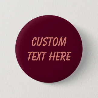 Maroon schlicht minimalistisch button