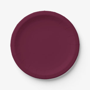 Maroon schlicht minimalistisch pappteller