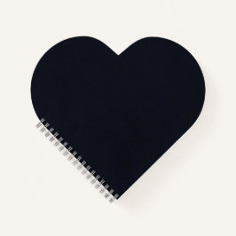 Maroon Texture Heart Shaped Spiral Bound Notebook Notizbuch