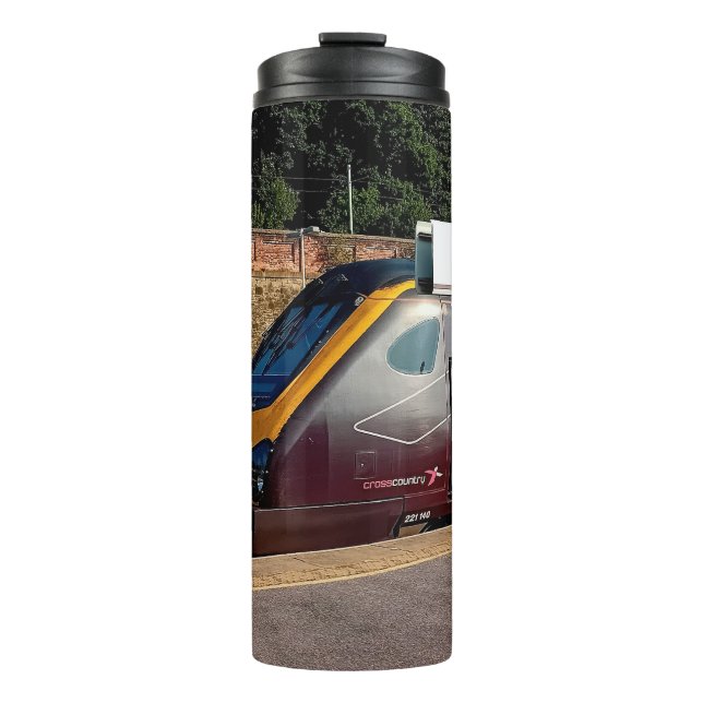 Maroon Thermosbecher (Vorderseite)