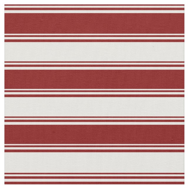 Maroon und weißes, gefärbtes Muster Stoff (Nahaufnahme)