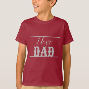Maroon White T-Shirt