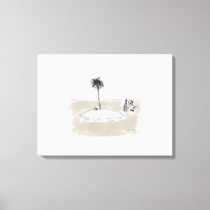 Marooned Painter Leinwanddruck