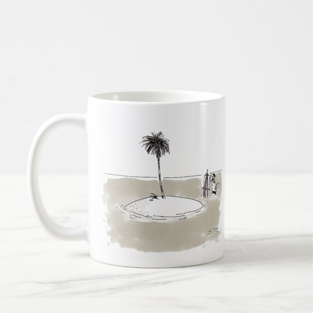 Marooned Painter Tasse (Links)