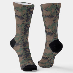 MarPat Camouflage Militärisches Muster Socken