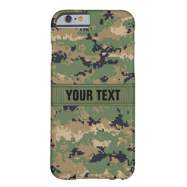 MarPat Digital WaldCamouflage #2 personalisiert Case-Mate iPhone Hülle (Rückseite)