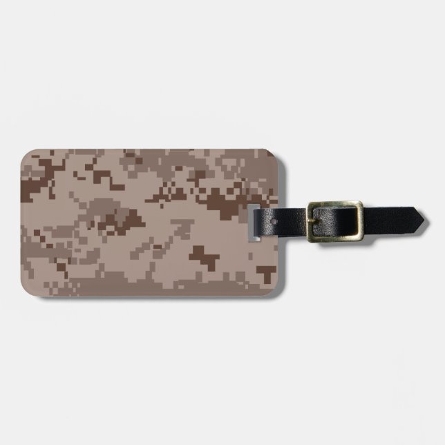 Marpat Wüste Camouflage Gepäckanhänger (Vorderseite horizontal)