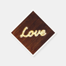 Marquee Lights Napkin - Barrett Serviette