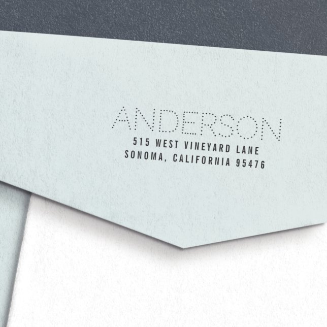 Marquee Lights Rücksendeadresse Permastempel (Von Creator hochgeladen)