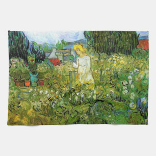 Marquerite Gachet im Garten, Vincent van Gogh. Geschirrtuch