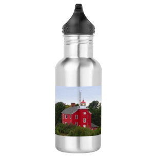 Marquette Hafen Leuchtturm 2 Wasserflasche