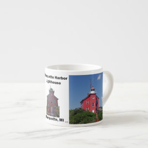 Marquette Harbour Lighthouse Espresso Tasse
