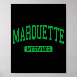 Marquette High School HS Chesterfield MO Varsity Poster