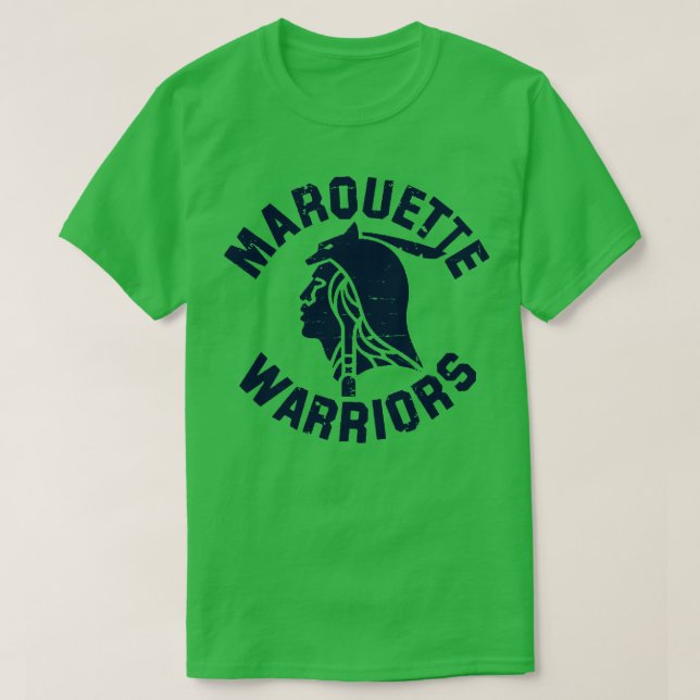 Marquette Warriors Navy Phone Case T-Shirt (Design vorne)