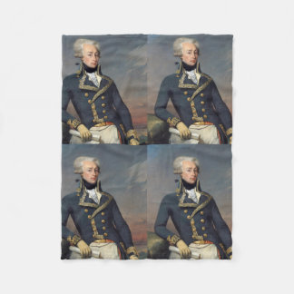 Marquis de Lafayette Blanket Fleecedecke
