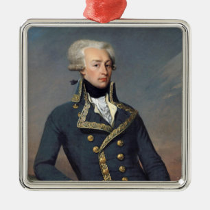 Marquis de Lafayette Ornament - Lafayette Aus Metall