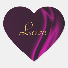 Marquis Pink Heart Liebe Sticker