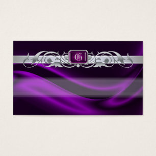Marquis Violet Jewel Silver Scroll Fvor Tags