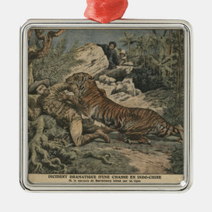 Marquis von Barthelemy verwundete durch einen Ornament Aus Metall