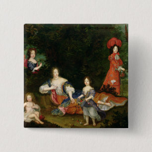 Marquise de Montespan Button