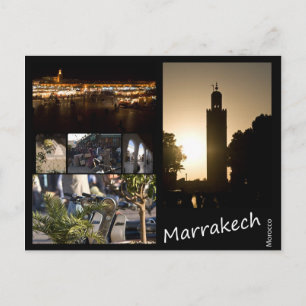 Marrakech Postkarte