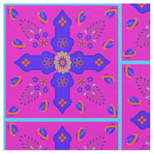 Marrakesch Arabesque inspiriert mit Eiern wiederho Stoff