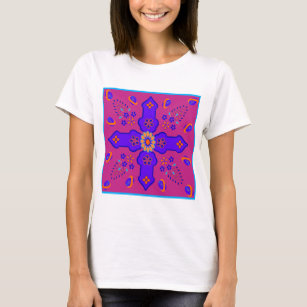 Marrakesch Arabesque inspiriert mit eingekreisten  T-Shirt