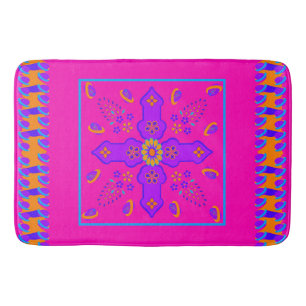 Marrakesch Arabesque inspiriert Seifeneier hell Badematte