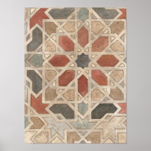 Marrakesch-Design II Poster (Vorne)