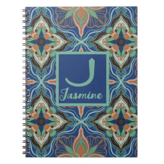 Marrakesch Floral Personalisiert Notizblock