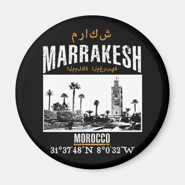 Marrakesch Magnet (Vorne)