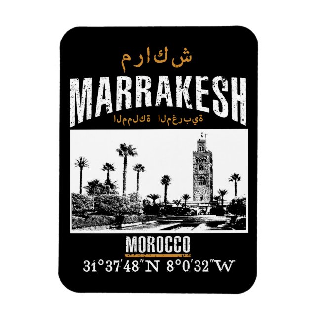 Marrakesch Magnet (Vertikal)