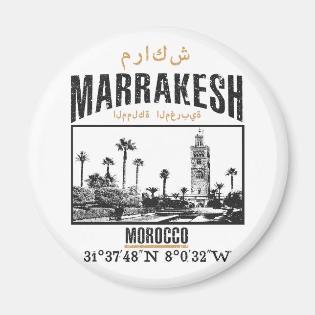 Marrakesch Magnet (Vorne)