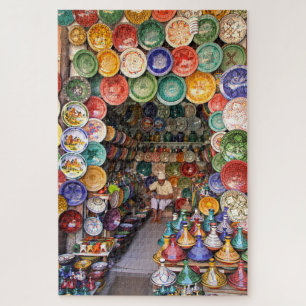 Marrakesch Markt, Marokko Jigsaw Puzzle 1014 Stk.