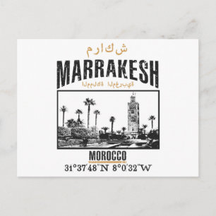 Marrakesch Postkarte