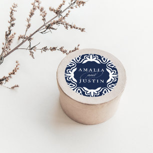 Marrakesh Wedding Sticker   Marine