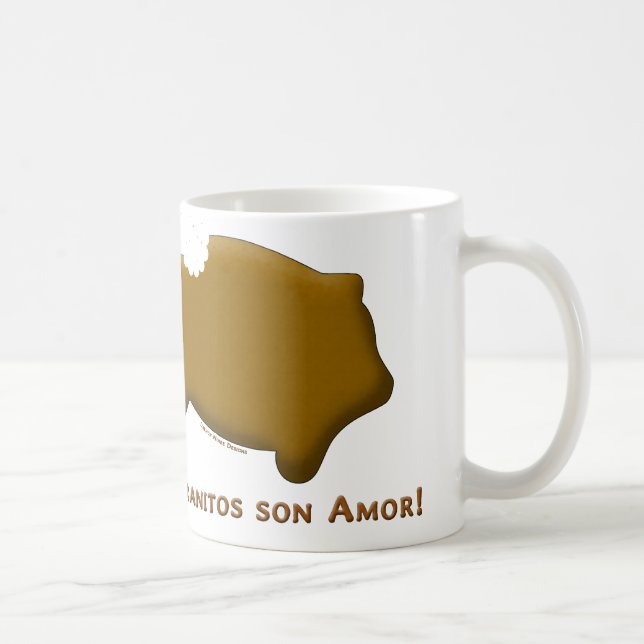 Marranitos Sohn Amor (Marranitos sind Liebe) Tasse (Rechts)