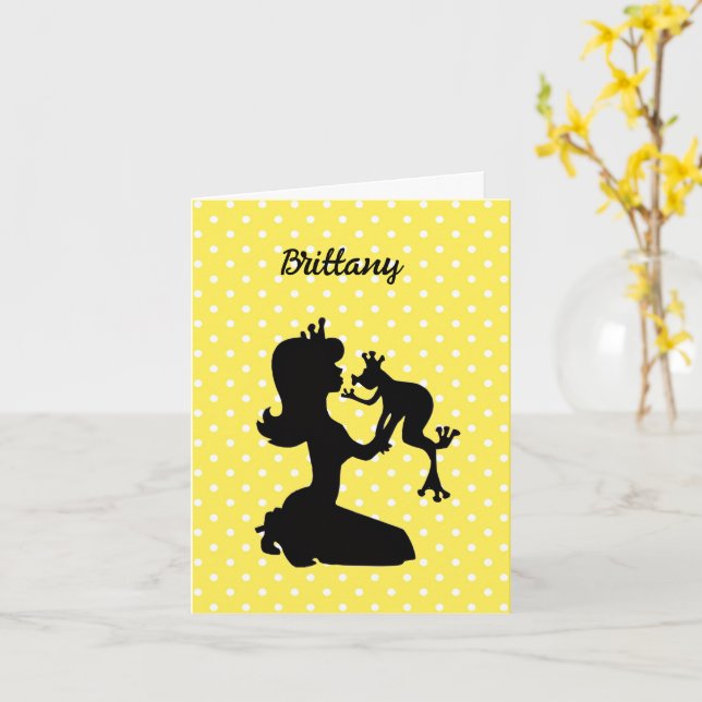 Marriage Proposal Karte (Gelbe Blume)