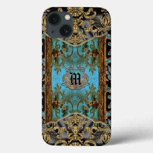 Marrie Chatignon viktorianisches Girly Monogramm iPhone 13 Hülle