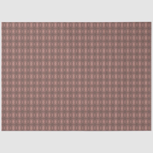 Marron-Geometrie Seidenpapier (Vorderseite)