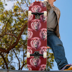 Marroter Löwenkopf-Design Skateboard