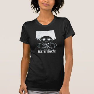 Marrrriachi Totenkopf und gekreuzte Knochen T-Shirt