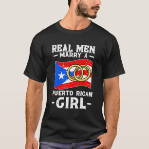 Marry a Puerto Rico Ehemann von Puerto Rico T-Shirt