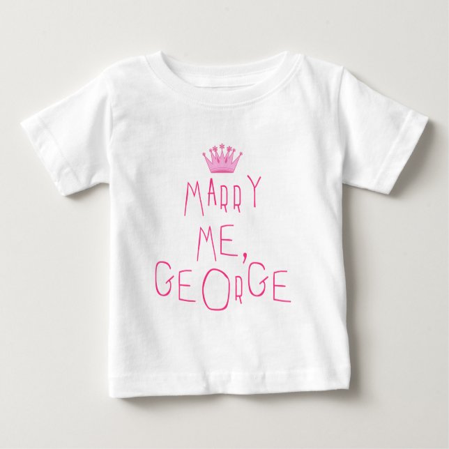 Marry Me Baby T-shirt (Vorderseite)