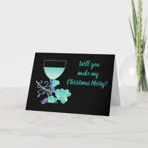 ****MARRY ME***** CHRISTMAS ***MERRY*** KARTE