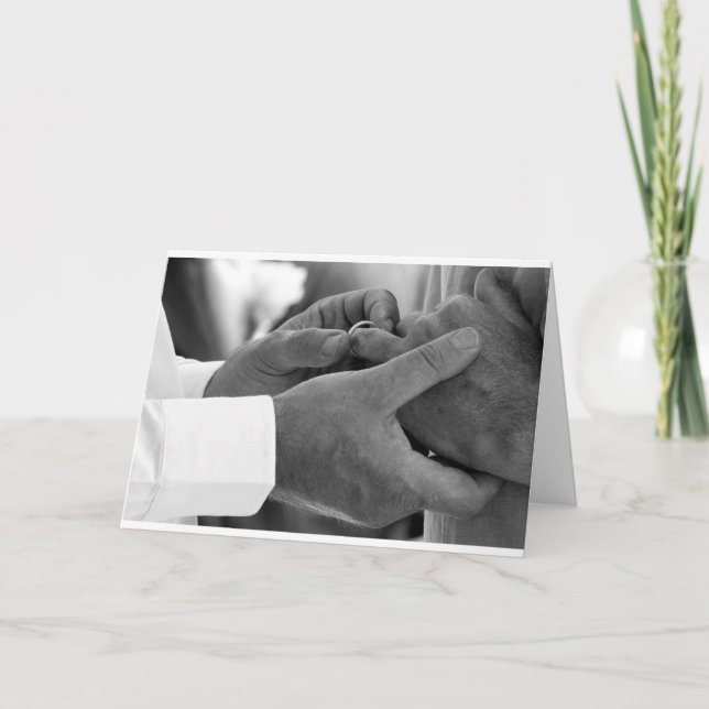 Marry the Person You Can't Live Without Karte (Vorderseite)