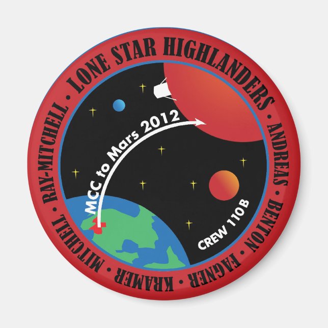 Mars 101 Magnet 2011 (Vorne)