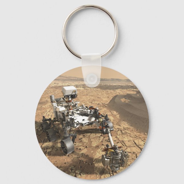 Mars 2020 Rover Schlüsselanhänger (Vorderseite)